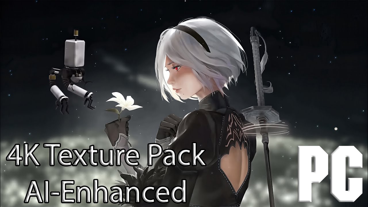 Nier: Automata  [4K Texture Pack AI-Enhanced]