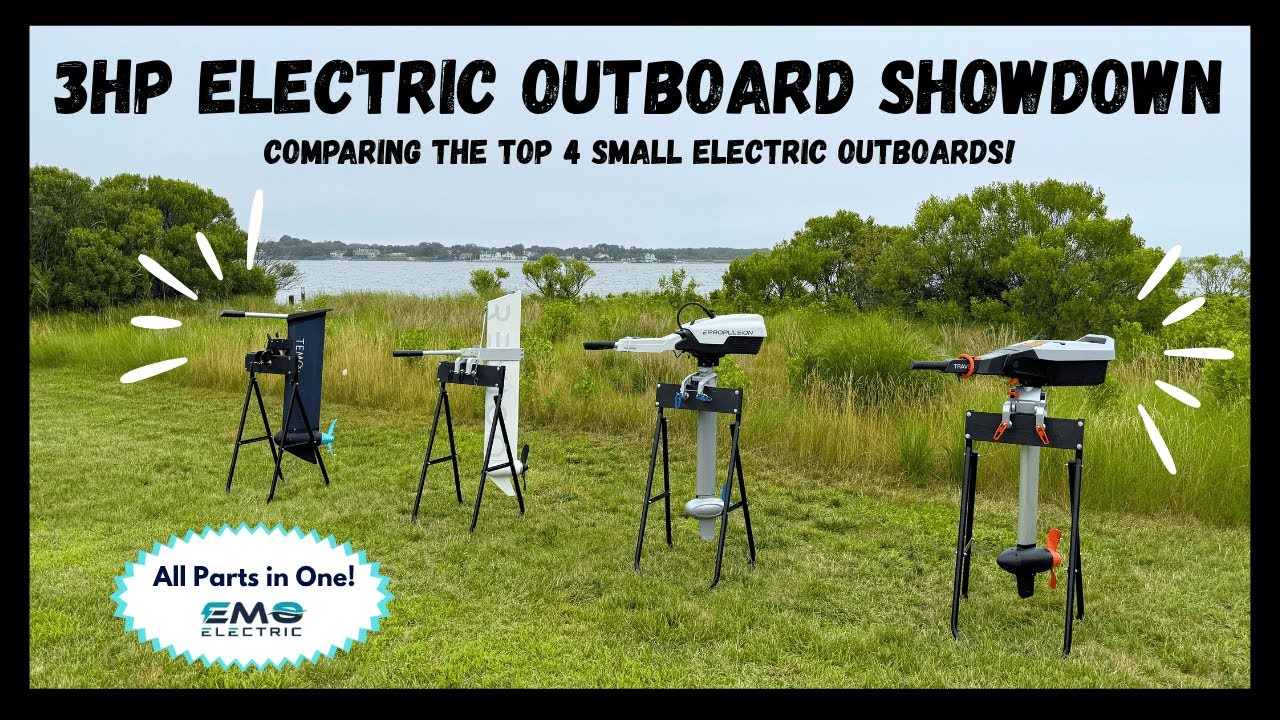 Ultimate 3hp Electric Outboard Comparison: ePropulsion vs Torqeedo vs Remigo vs Temo
