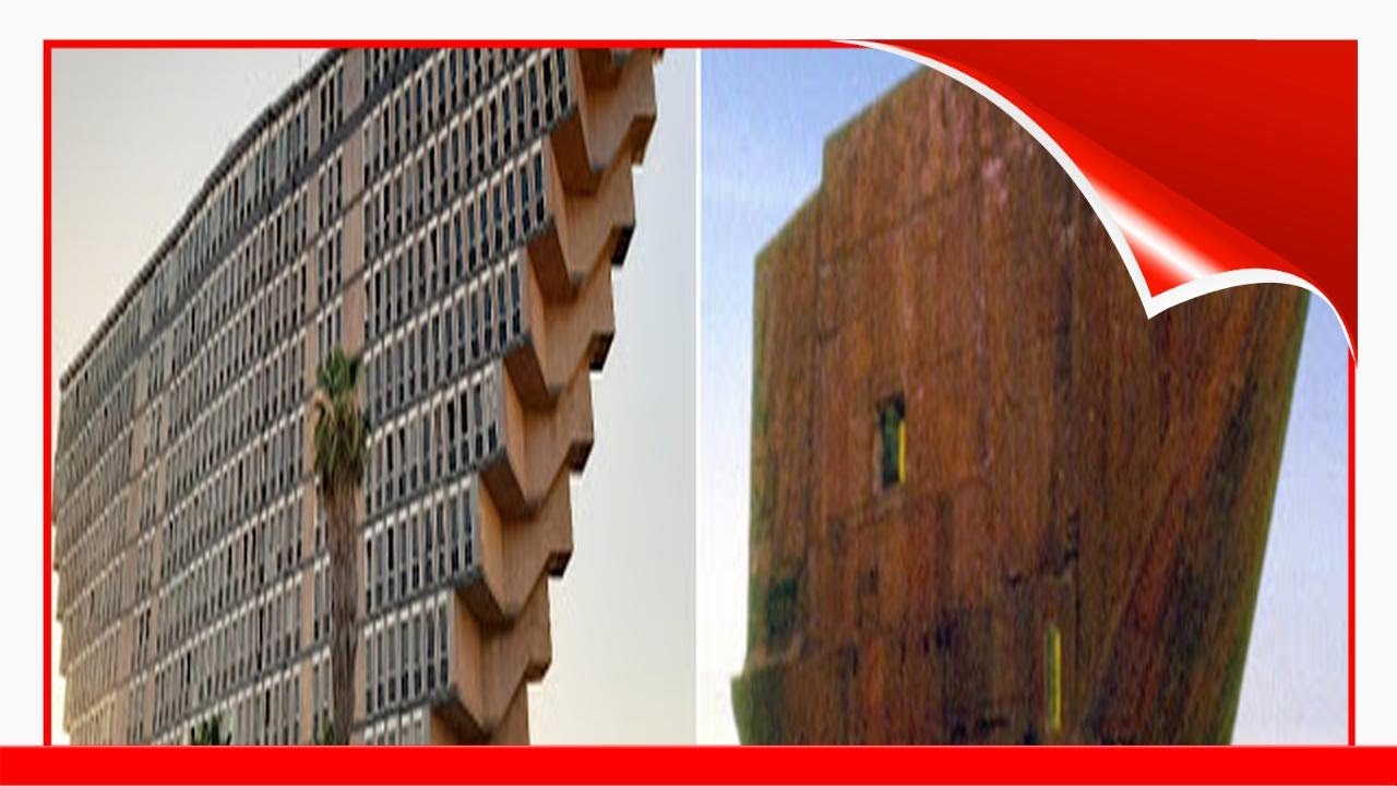 Amazing Photos Of HTel Du Lac In Tunis, Inspired By The Star Wars Sand Crawler !