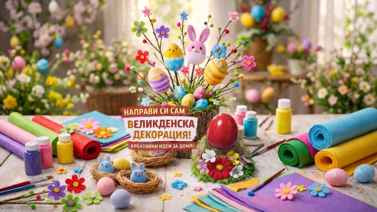 DIY Поставка за първото червено яйце с материали от TEMU!