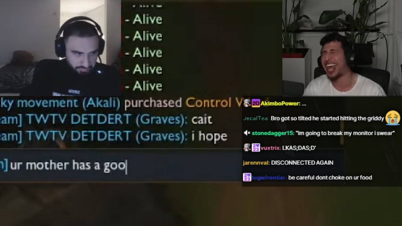 humzh live hate watches detdert and starts the great eu vs na ragebaiting war