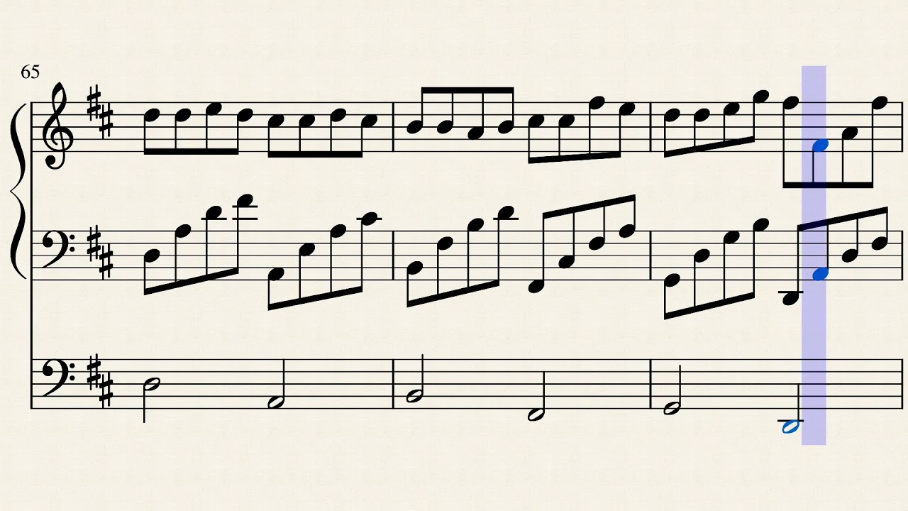 Canon in D (Organ), J. Pachelbel, arr. by N. Alloisio