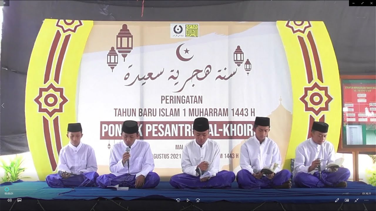 Lomba Pembacaan Sholawat Al-Khoirot - Festival Muharram 1443 H