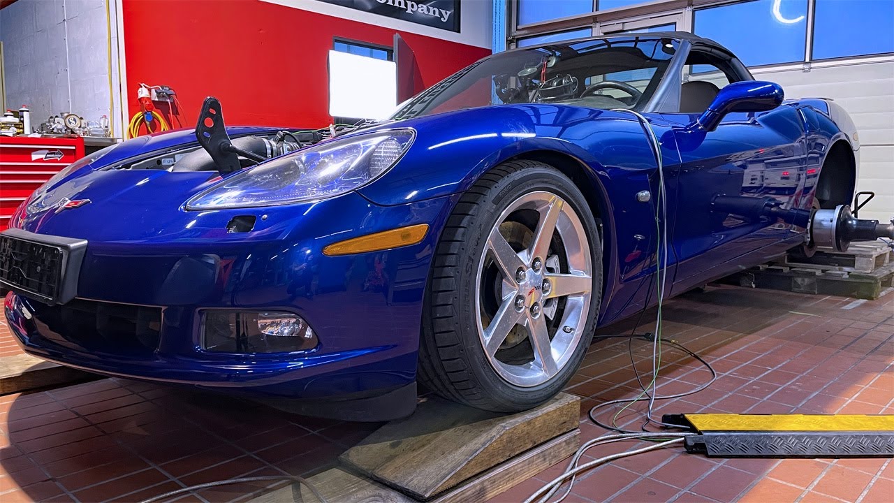 Corvette C6 | Motorprüfstand | Ol' Skool Customs GmbH