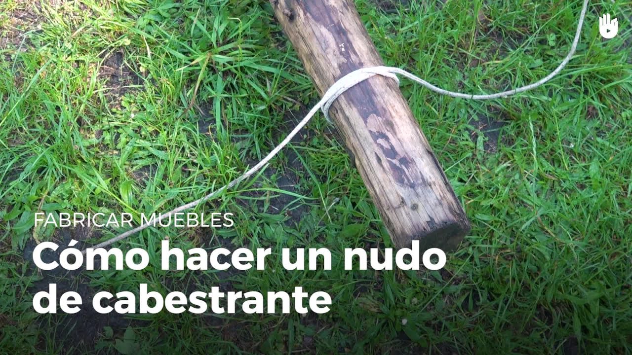 Cómo hacer un nudo de cabestrante | Construye en la naturaleza como un Boy Scout