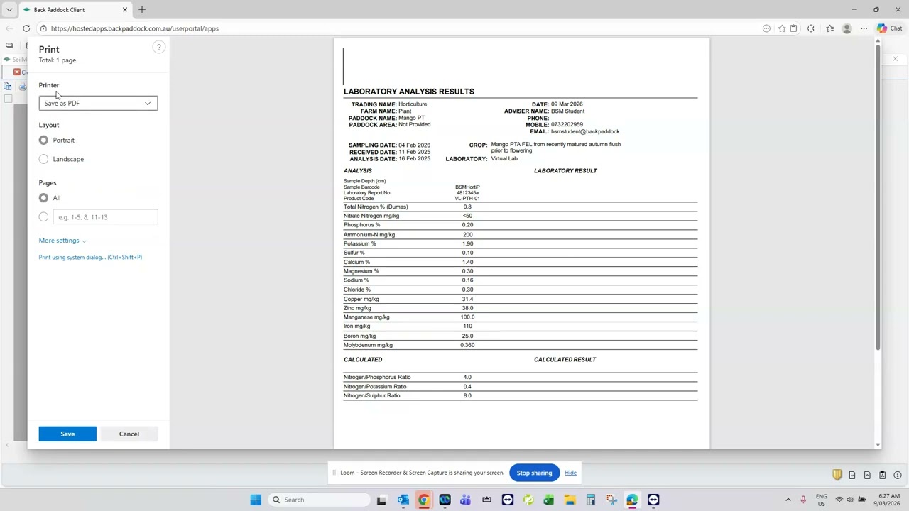 Print to Save from Hosted Apps (any PDF from BPC products)