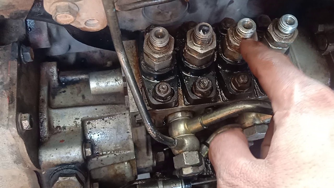 Cara periksa kondisi delivery valve - P pump FIP