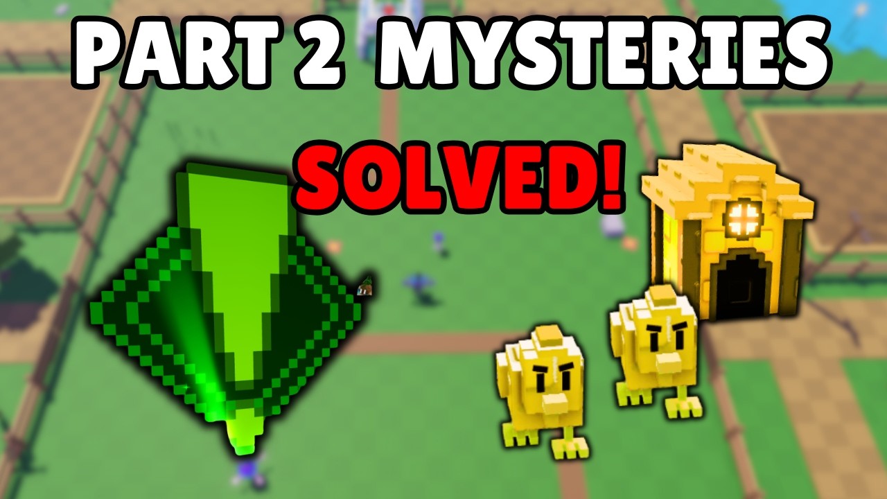 ВСЕ ЗАГАДОЧНЫЕ СОБЫТИЯ, ЧАСТЬ 2: ЗАГАДКИ РАЗГАДАНЫ В ИГРЕ &laquo;ЗАЩИТА САДОВОДЧЕСКОЙ БАШНИ&raquo;