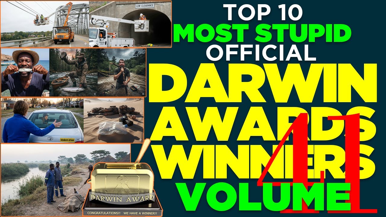 Volume 41: Top 10 Most Stupid Official Darwin Awards Winners – Legends of Lifetime Bad Decisions💥🐍