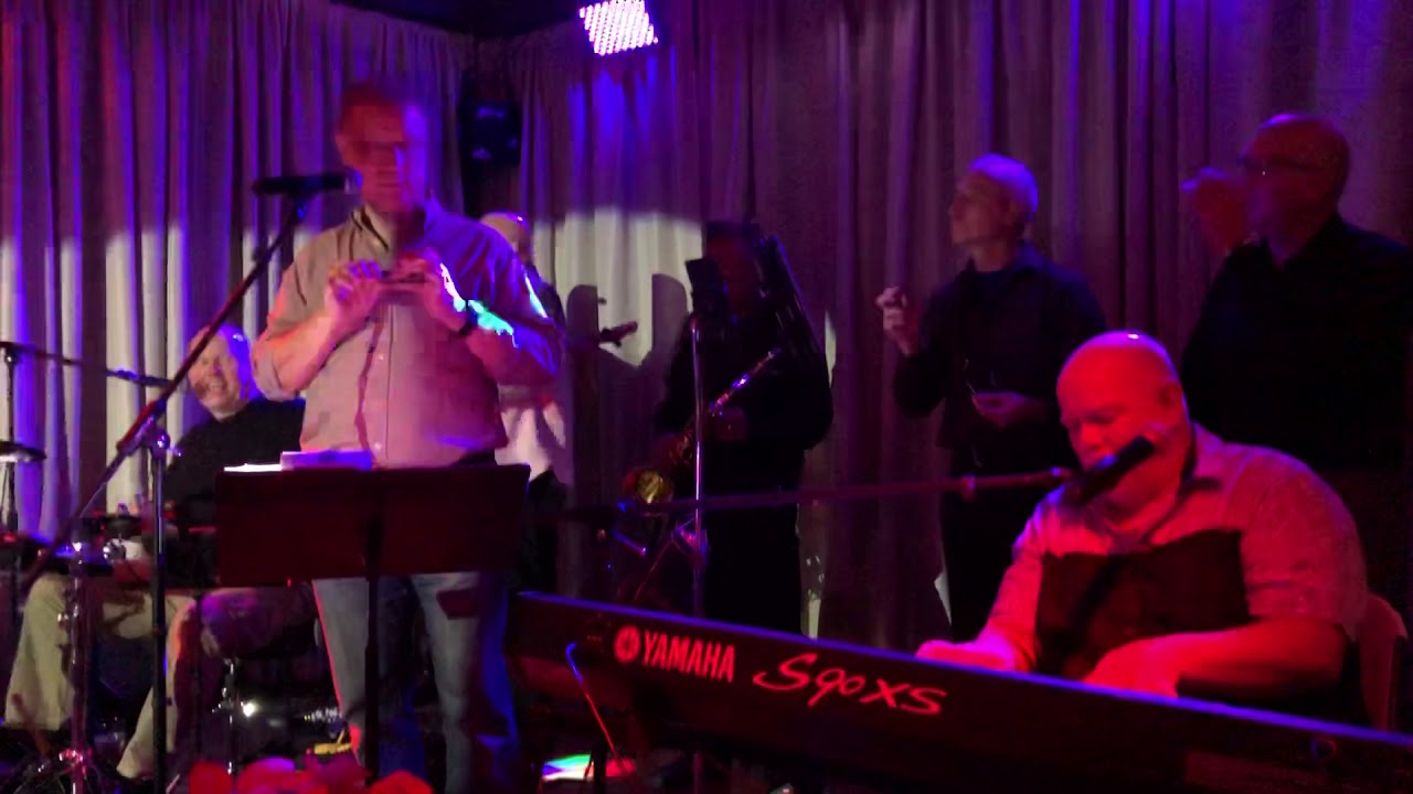 Michael Ayers on harmonica with Exploit Deluxe