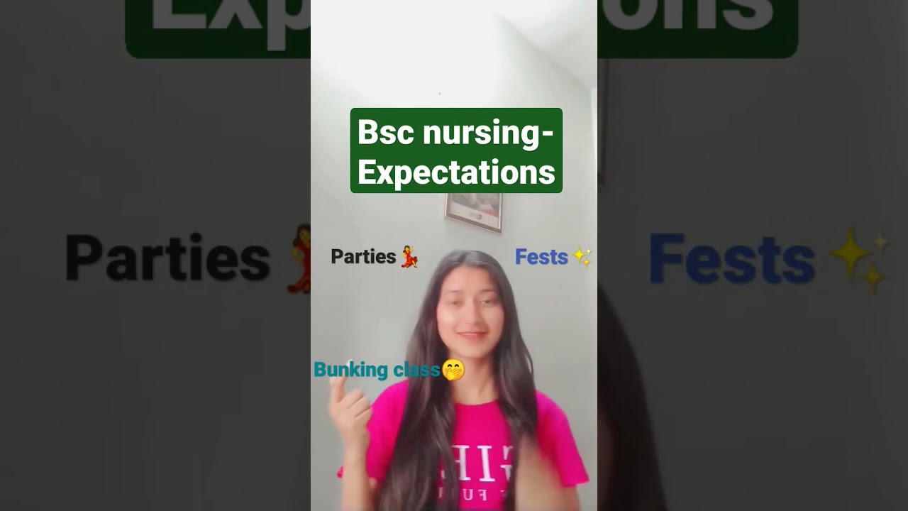 Life of Bsc nursing students- Bsc nursing expectations vs reality#bscnursing#shorts#viral