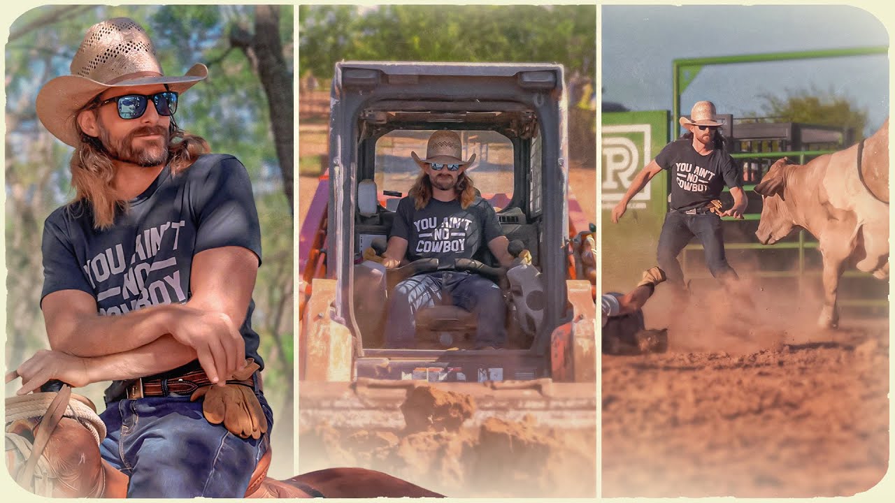 A Day On The Ranch With Dale! A Bull Hooks Me! Rodeo Time 445