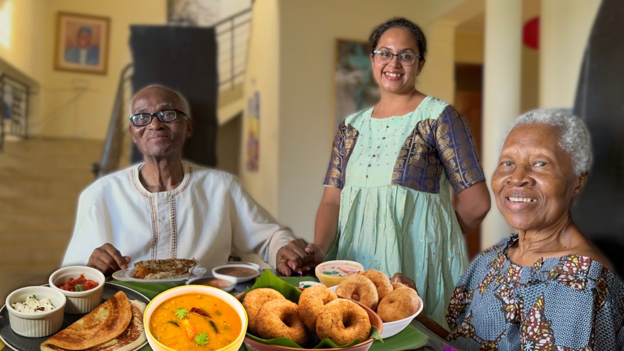 I Cooked South Indian Dishes For Nigerian Grandparents