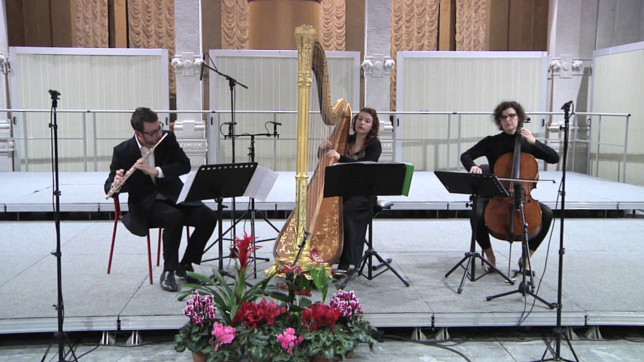 César Franck - Prélude, Fugue et Variation Op 18 - Astros Trio
