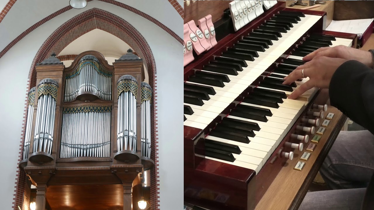 J.S. Bach Preludium & Fuga in e-moll BWV 533 - Jeroen de Haan, orgel OLV Visitatie, Budel