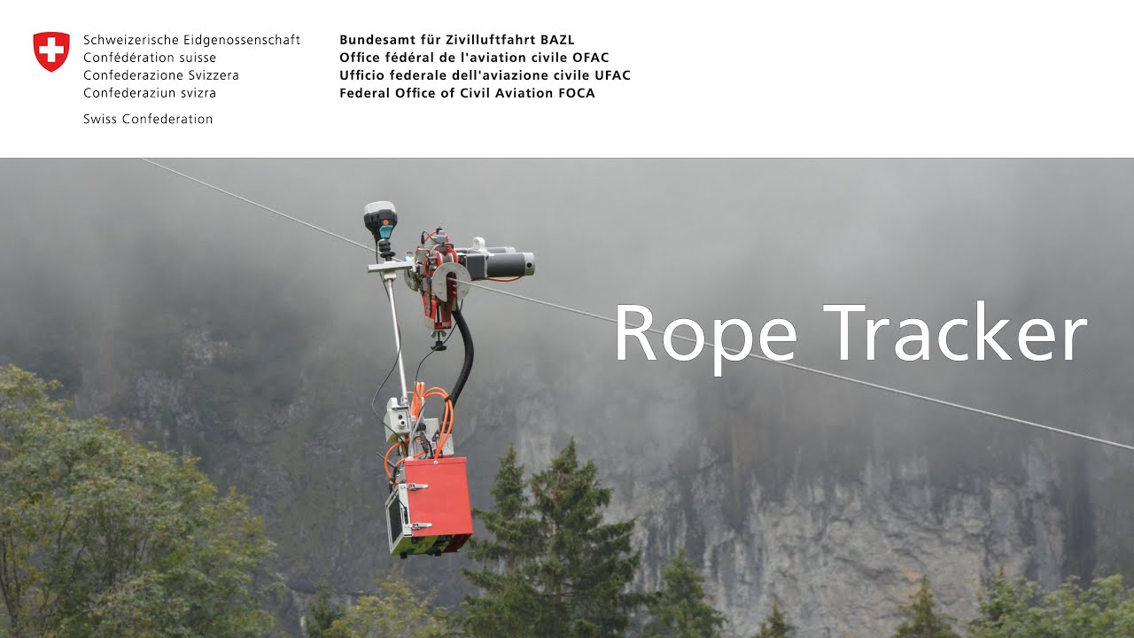 Rope Tracker – das Bundesamt für Zivilluftfahrt macht Luftfahrthindernisse sichtbar