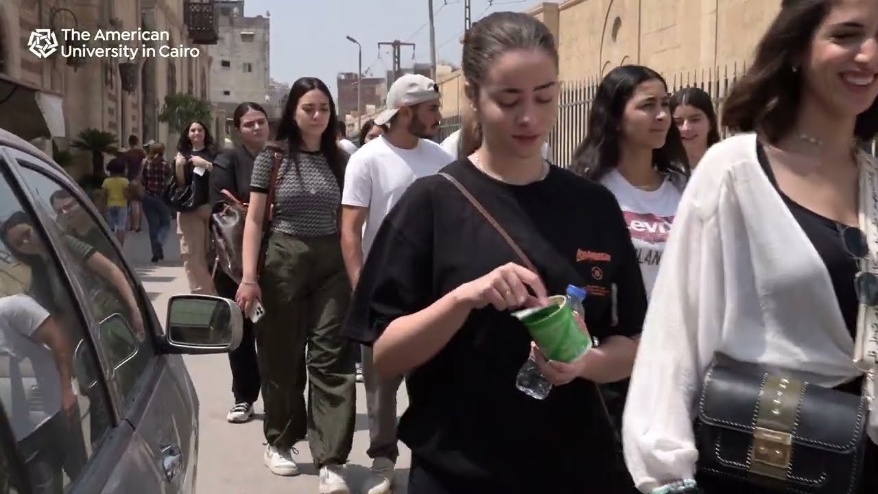 For the Love of Egypt: Students Create Media Campaigns, Delve into Local Culture