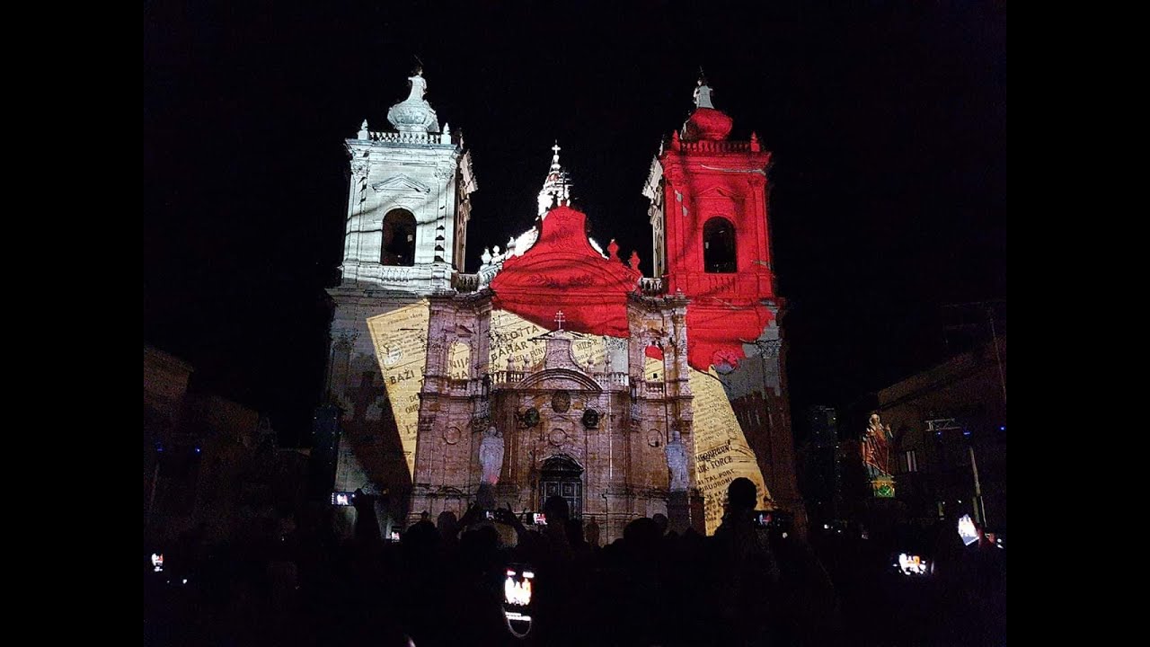 Xaghra Feast Projection Mapping 2019