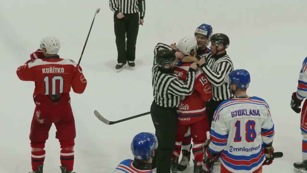 Hokej Litomyšl vs. Hlinsko - 9 gólů v zápasu krajské ligy 29. 10. 2025