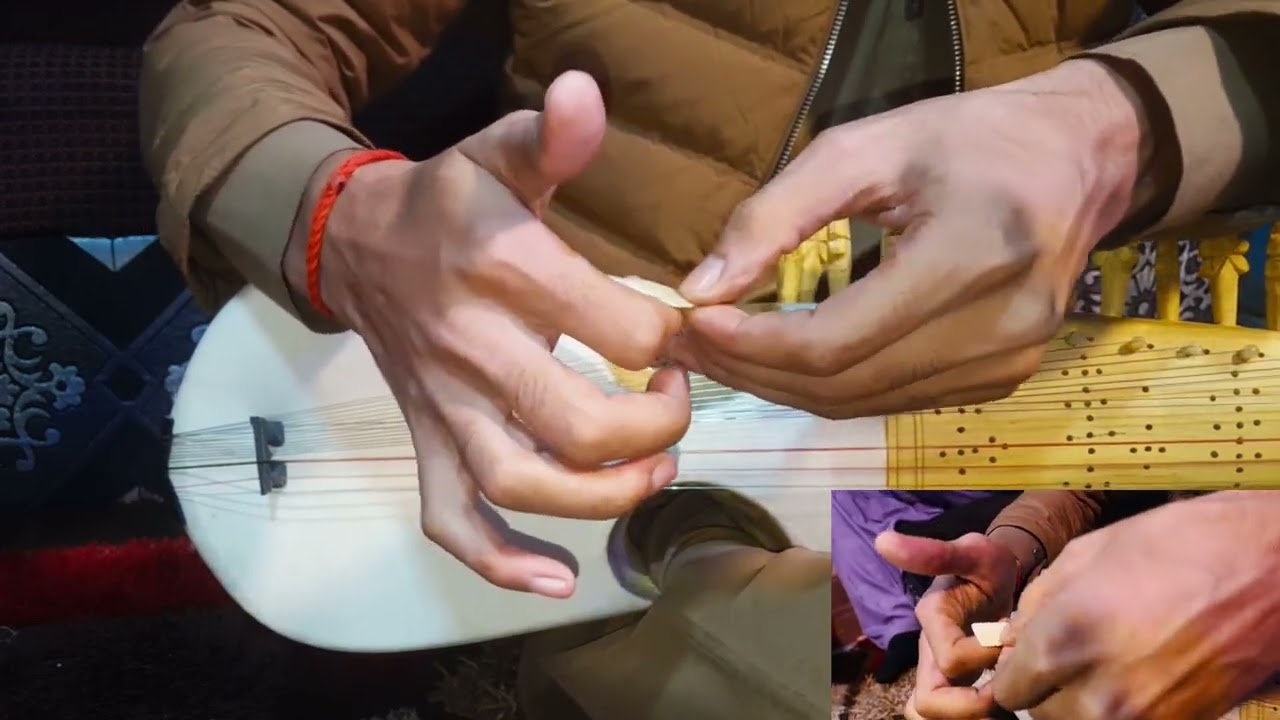How To Play Rubab | Hold Rubab | Hand Position | Hold a Rubab Pick | Sa Re Ga Ma on Rubab #1
