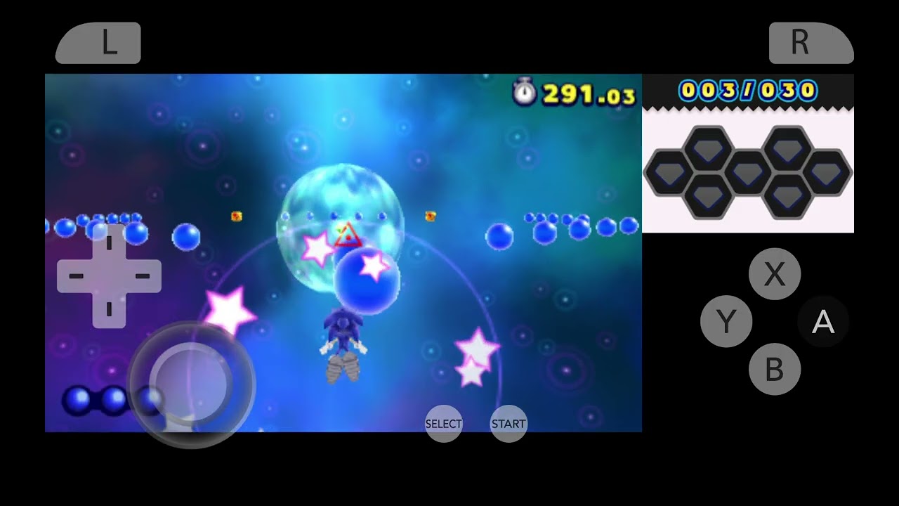 Sonic Lost World 3ds special stage (citra emulator)