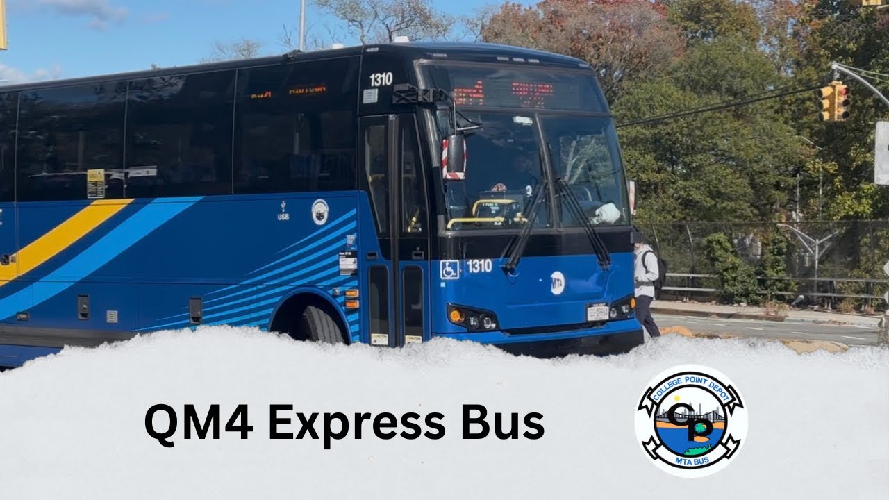 MTA Bus: Onboard Prevost X3-45 #1310 on the QM4 Express