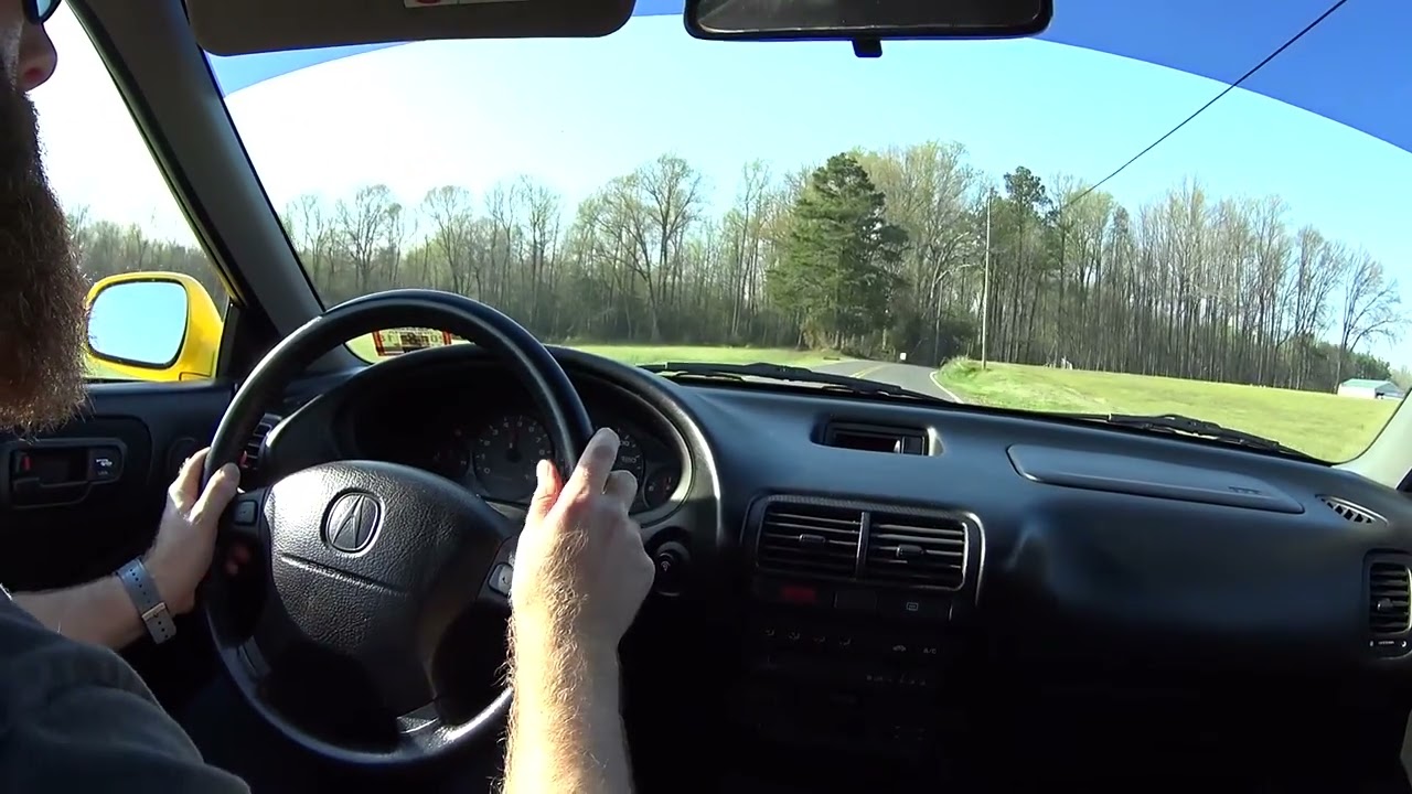 2001 Integra Type R - Driving footage