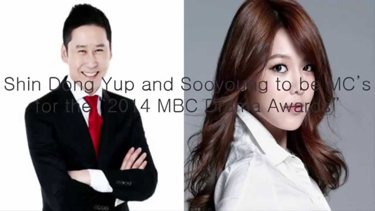 Shin Dong Yup and Sooyoung to be MC’s for the “2014 MBC Drama Awards”