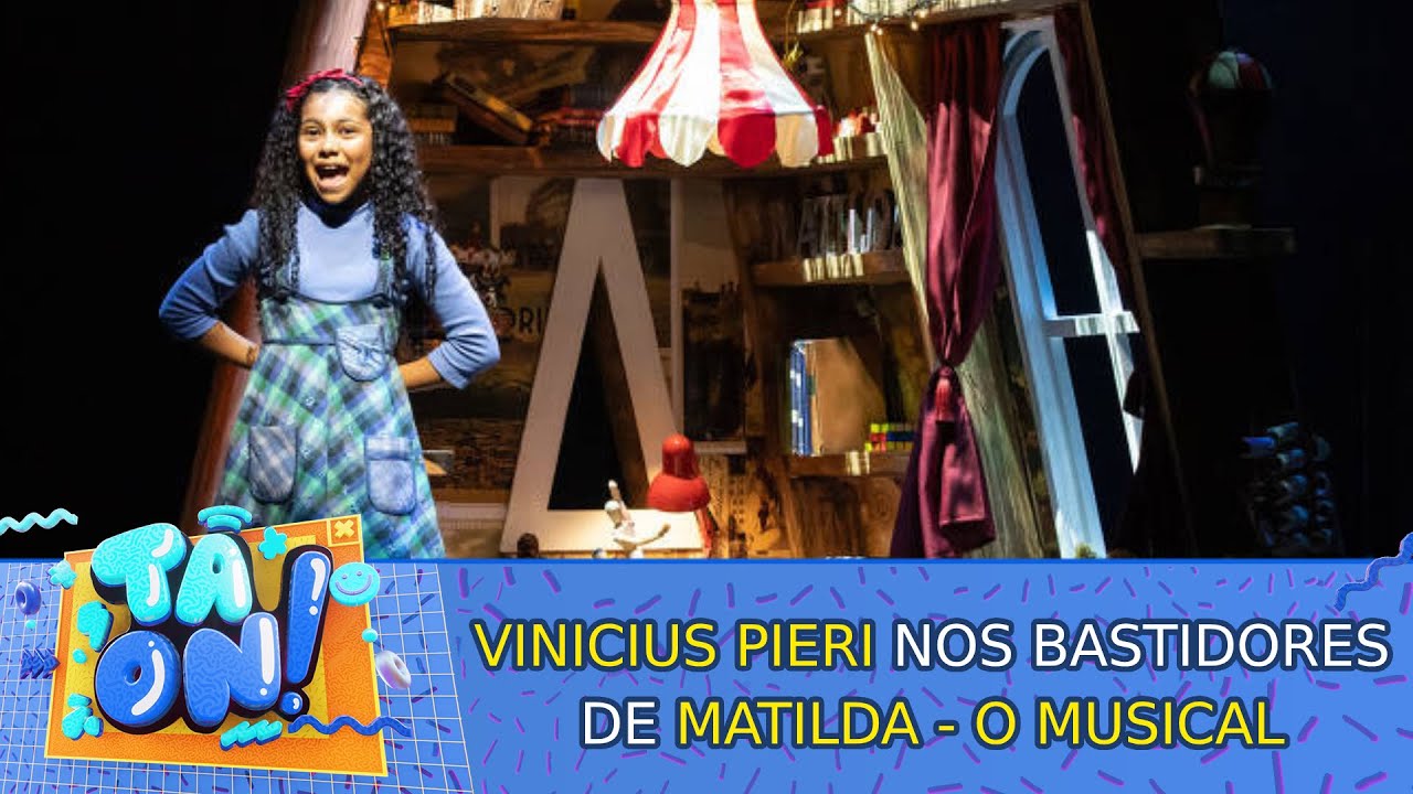 Vinícius Pieri visita os bastidores de 