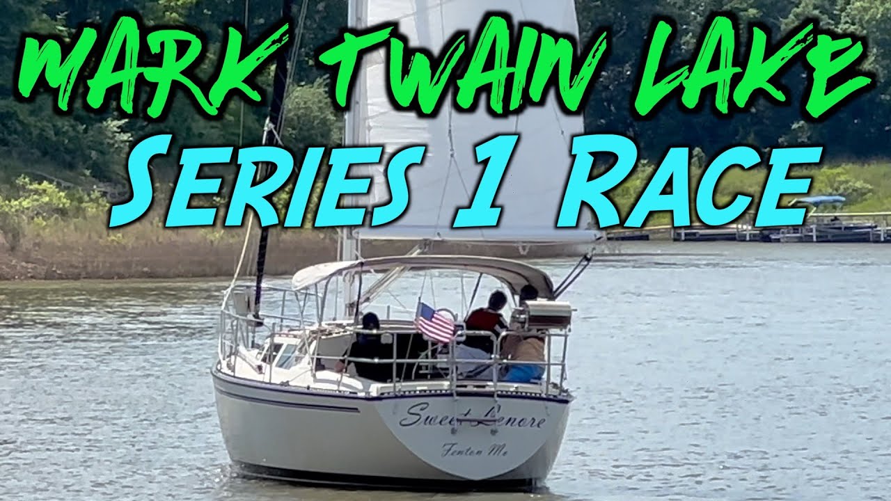 Mark Twain Lake Series 1 Sail Boat Race ASMR CHILL SLOW TV SAILING