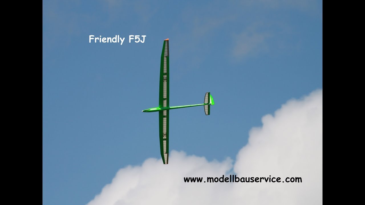 Friendly F5J  - RC Segelflieger - 3,6m - 1,5kg