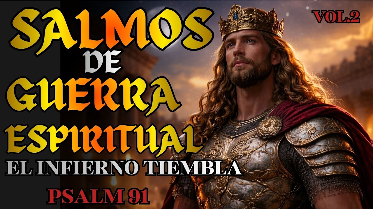 SALMOS PARA ROMPER CADENAS ESPIRITUALES| Salmos que David Cantaba Con Poder #músicahebrea