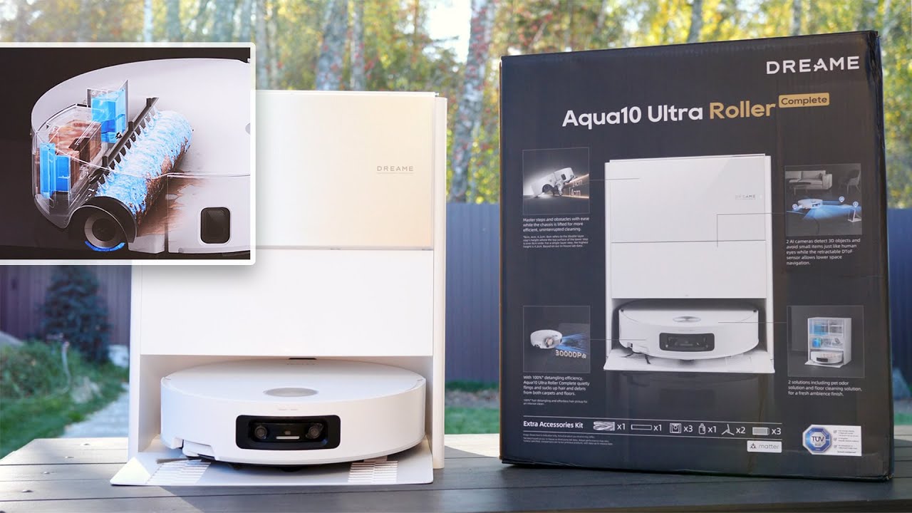 НОВЫЙ УРОВЕНЬ ВЛАЖНОЙ УБОРКИ - ОБЗОР DREAME AQUA 10 ULTRA ROLLER COMPLETE