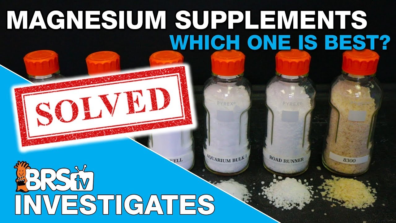 Reef tank magnesium supplements. Which one is best?  | BRStv Investigates