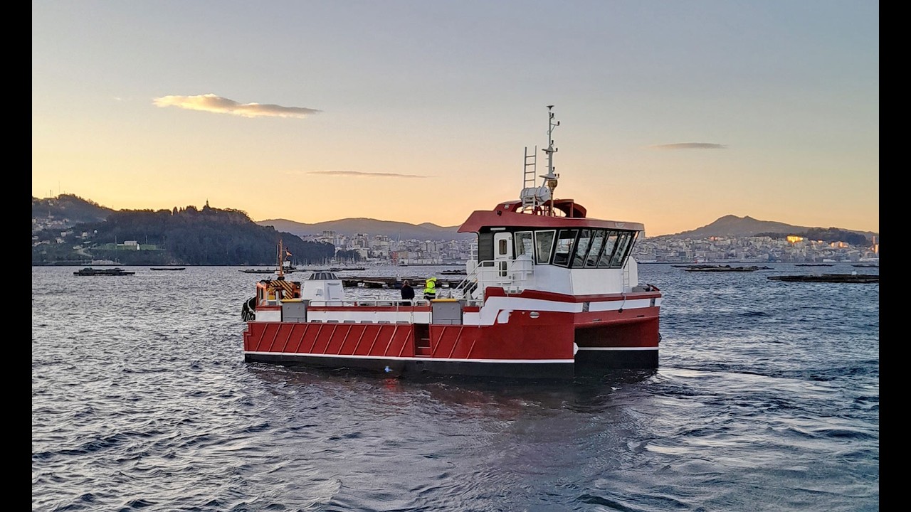 NJORD by AISTER: aquaculture catamaran for the salmon industry