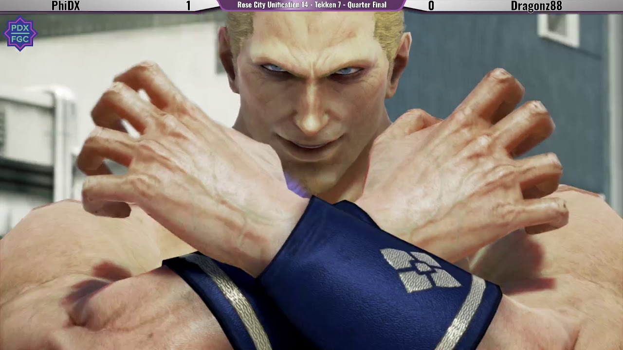 PhiDX (Noctis) vs Dragonz88 (Geese)Tekken 7 Rose City Unification 14