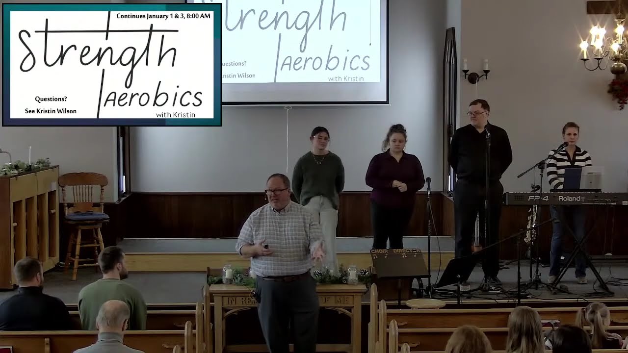 Live Stream December 28, 2025 Christmas Cantata