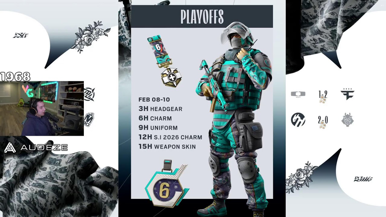 DROPS ON TWITCH, CO-STREAMING S.I. 2026 - !audeze