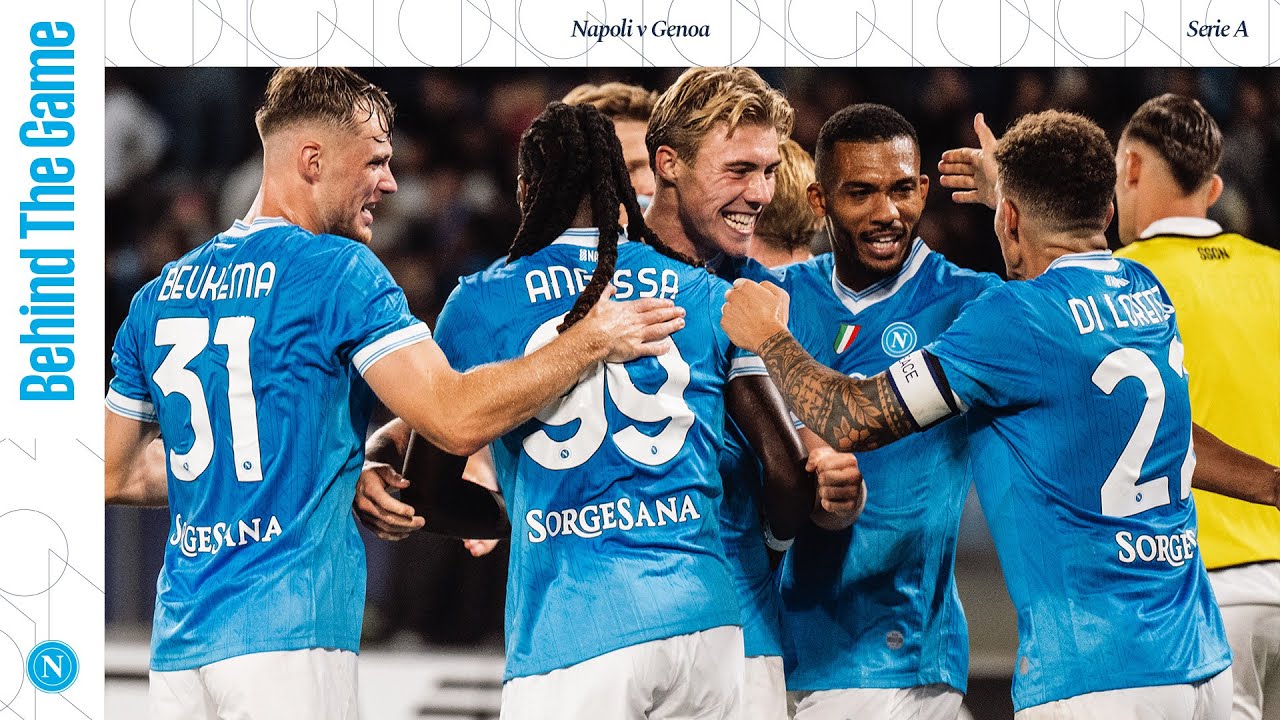 BEHIND THE GAME | #NapoliGenoa, tecnica e carattere nella rimonta azzurra