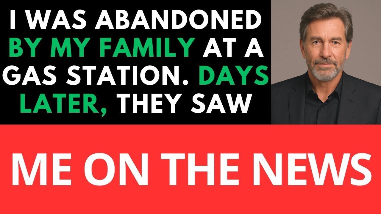 I Was Abandoned By My Family At A Gas Station... Days Later, They Saw Me On The News.