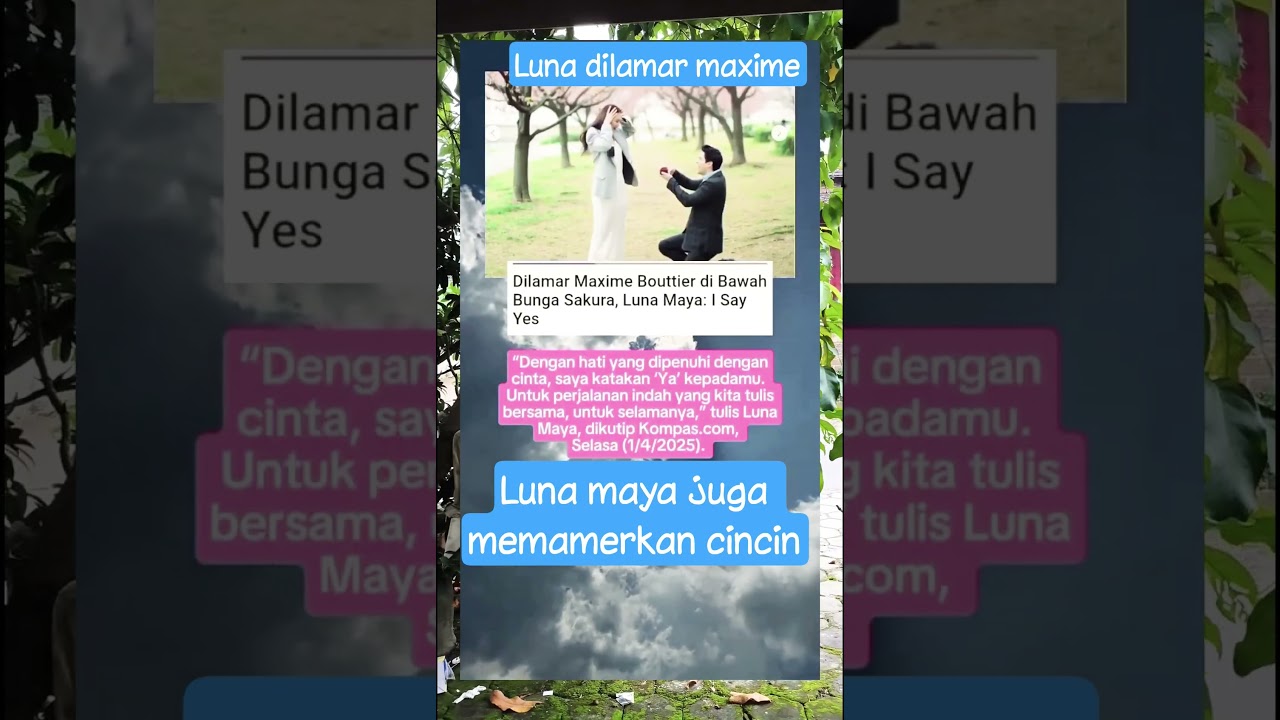 luna dilamar maxime di jepang #lunamaya #maximebouttier #shortviral #fypdongg #viralshort #fyp