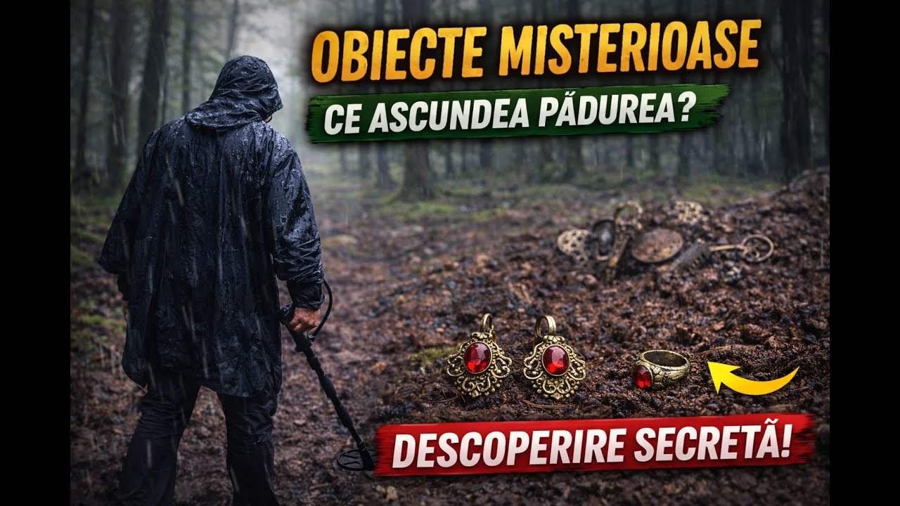 Obiecte misterioase ascunse intr-o padure | Descoperire neasteptata
