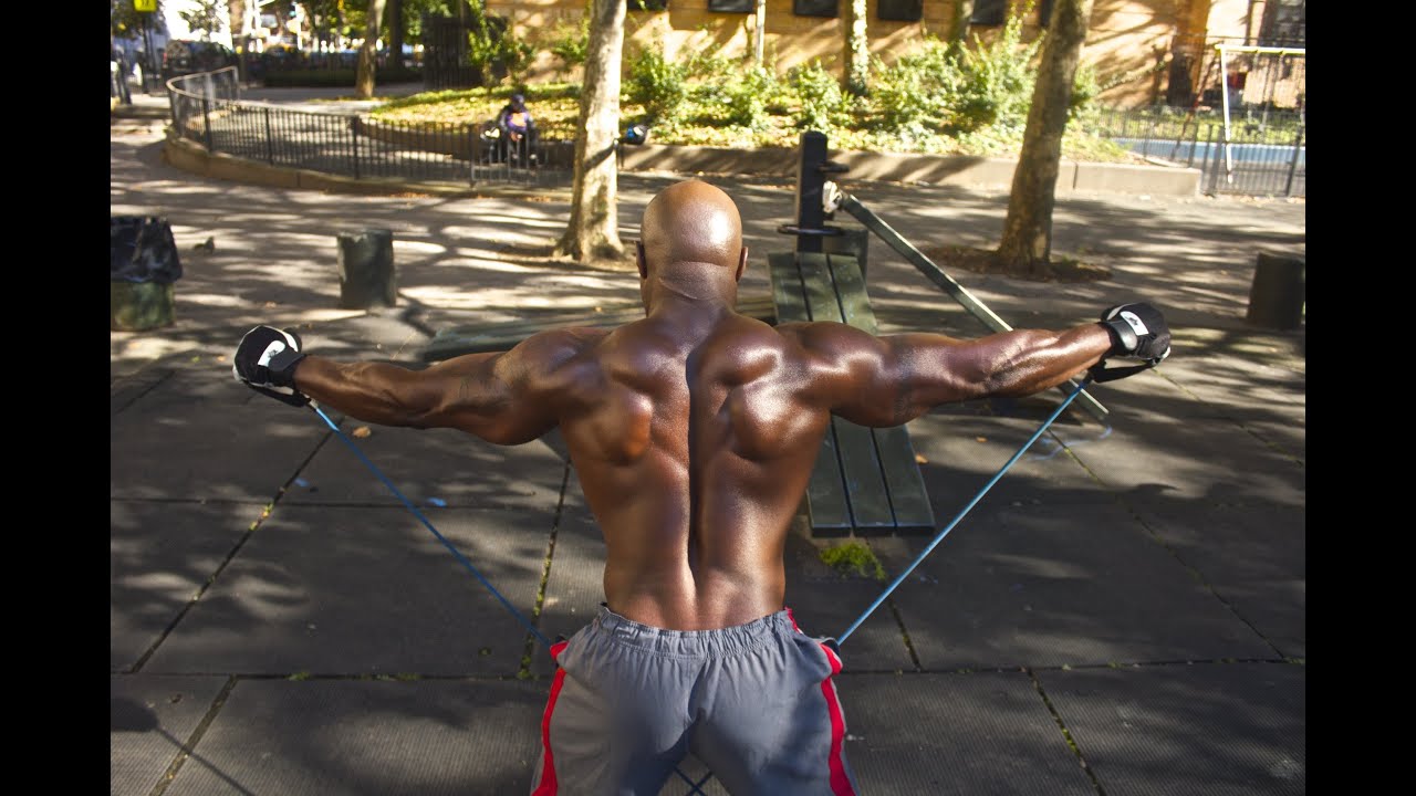 HIT'S FULL BODY WORKOUT WITH CALISTHENICS & RUBBERBANDITZ RESISTANCE BANDS