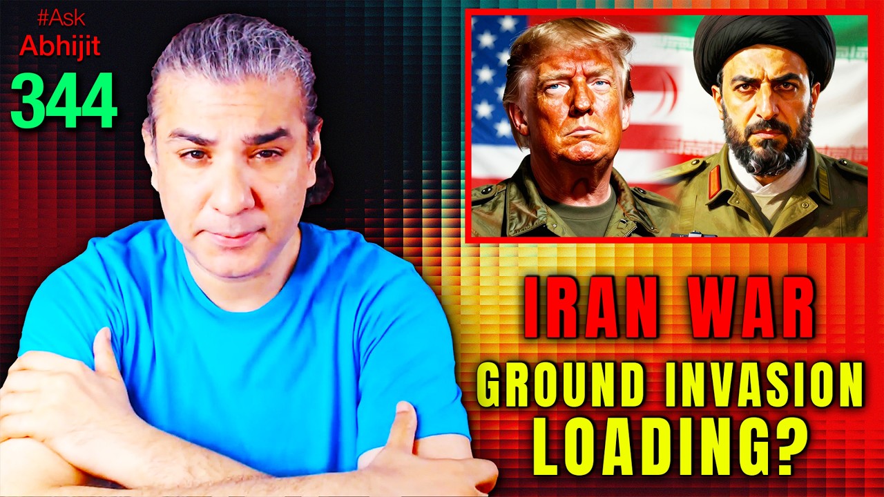 #AskAbhijit 344: US-Israel-Iran War