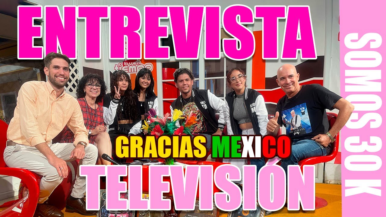 VAMOS A LA TELEVISIÓN CUBANA Y NOS ENTREVISTAN EN VIVO !! TODO GRACIAS A MÉXICO, JÓVENES CUBANOS