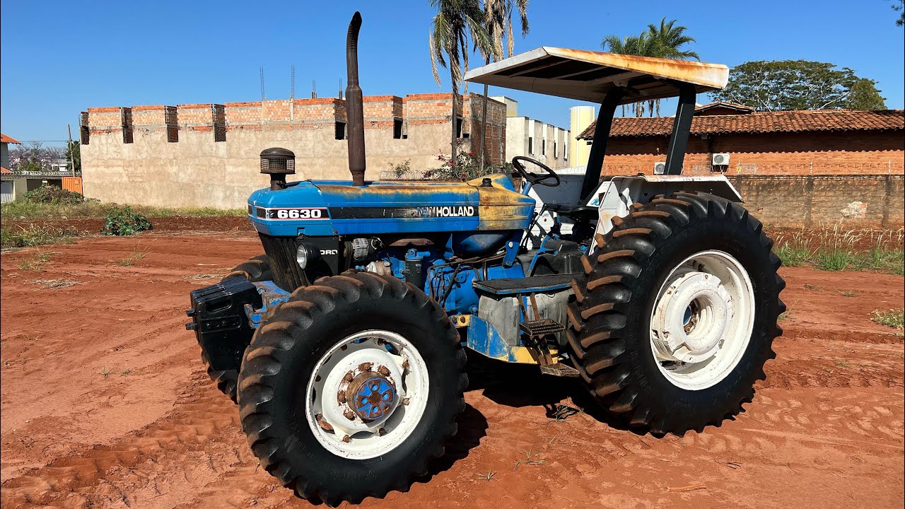 NEW HOLLAND 6630 TRAÇADO!!! UM TRATOR RARIDADE,MUITO ESPECIAL E COM ALGUNS SEGREDOS IMPERDÍVEIS !!!
