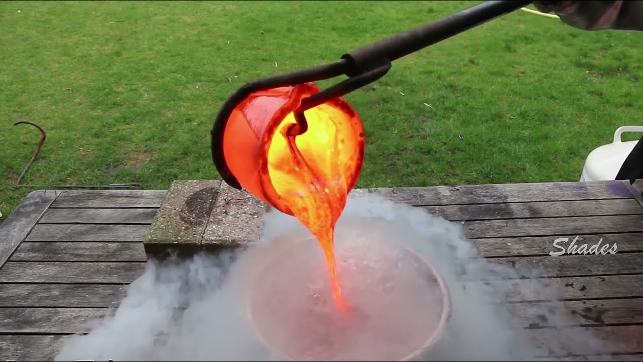 Amazing Melting Different Objects using Lava  4K || Iphone | Glass | Coins | Ice | 