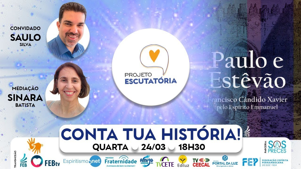Projeto Escutat&oacute;ria | Saulo Cesar Silva - Paulo e Est&ecirc;v&atilde;o
