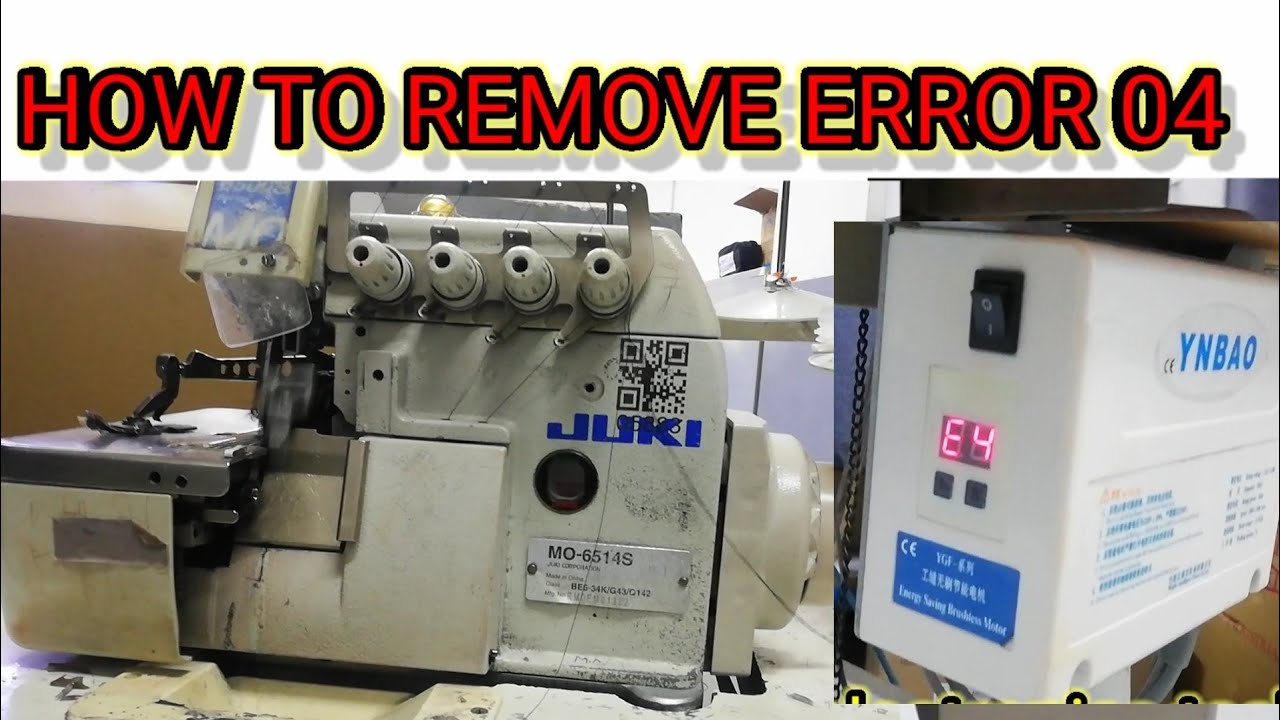 How to remove error 04 of YGF YNBAO SERVO MOTOR  in hindi and urdu by gm electronics tech