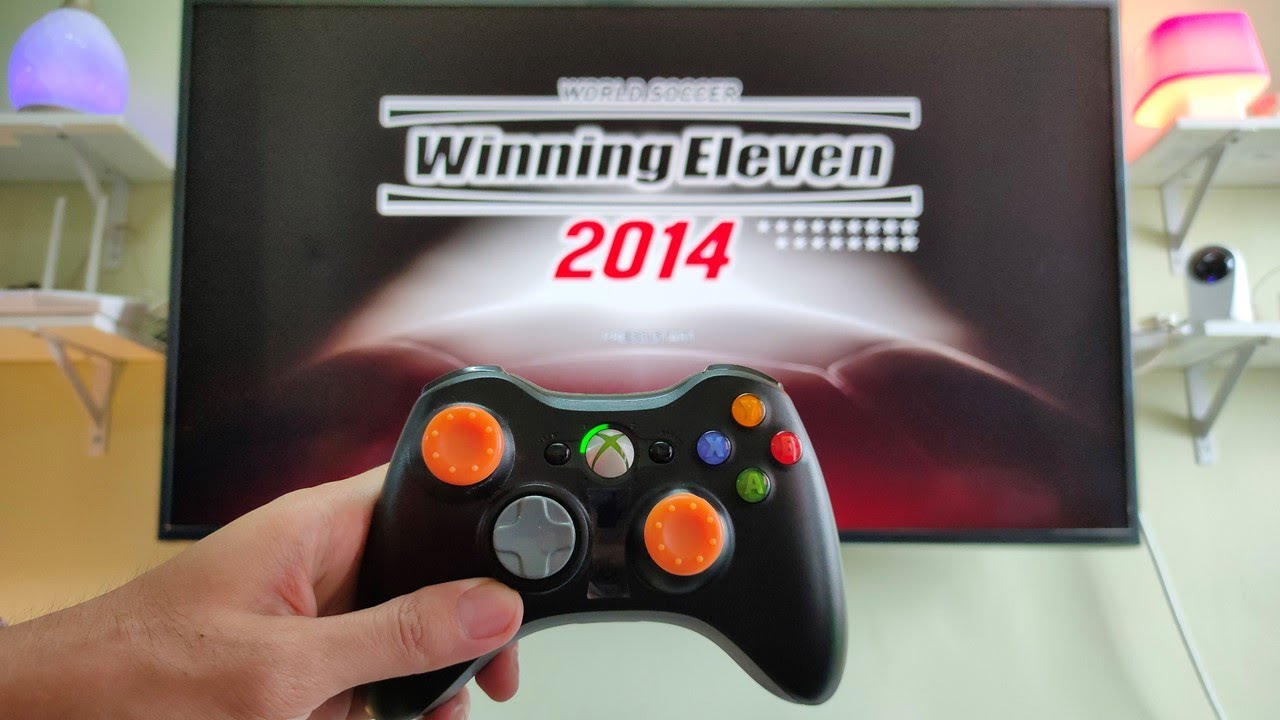 Playing PES 2014 in 2021 XBOX 360 POV GAMEPLAY Manchester United VS Arsenal